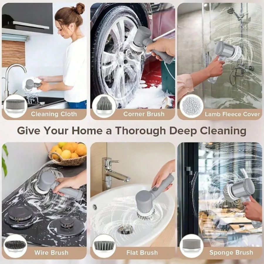 electric rotary cleaning brush