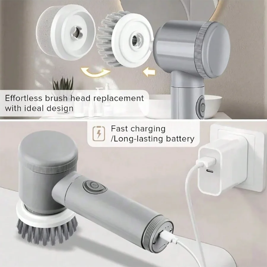 electric rotary cleaning brush