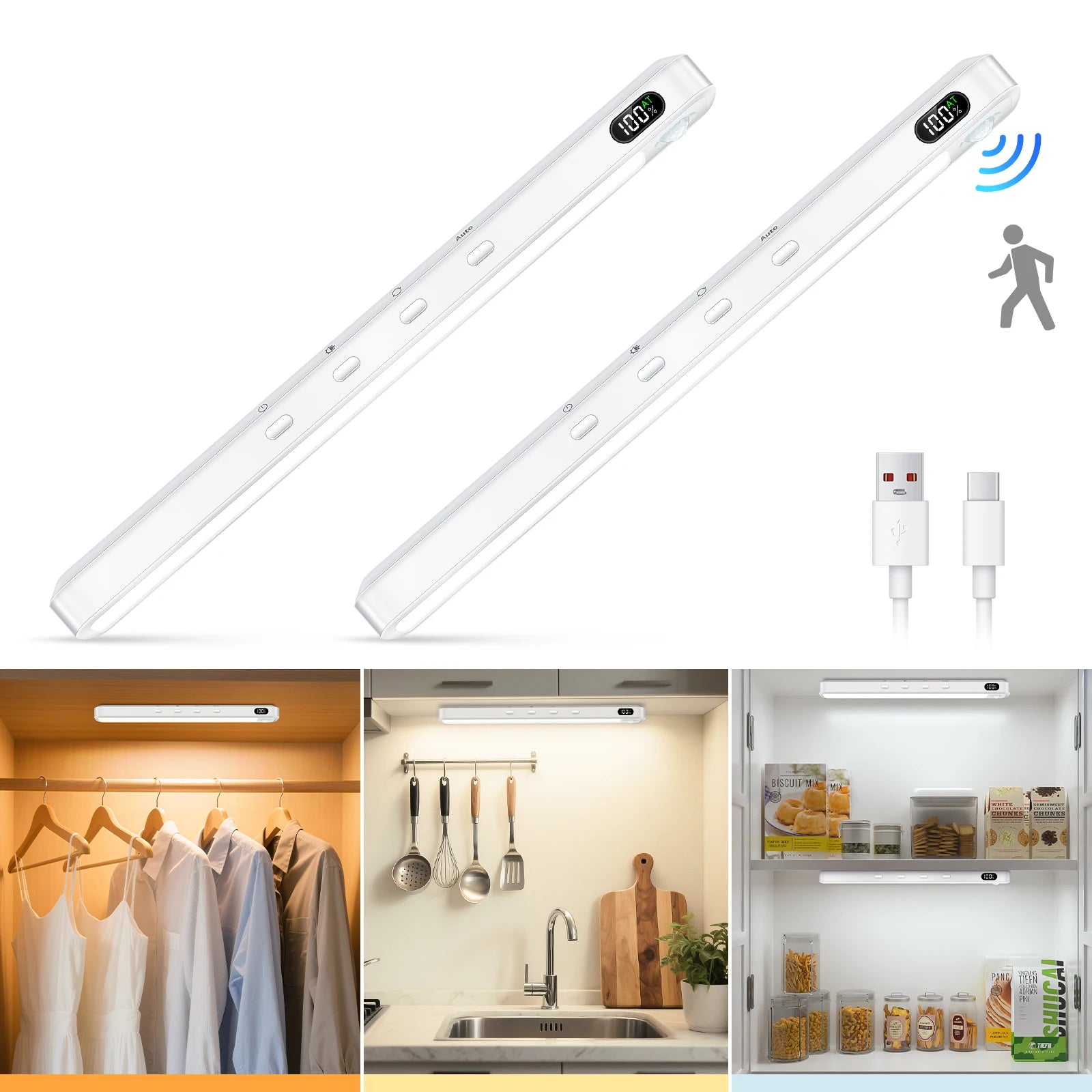 WILLED Rechargeable Motion Sensor
