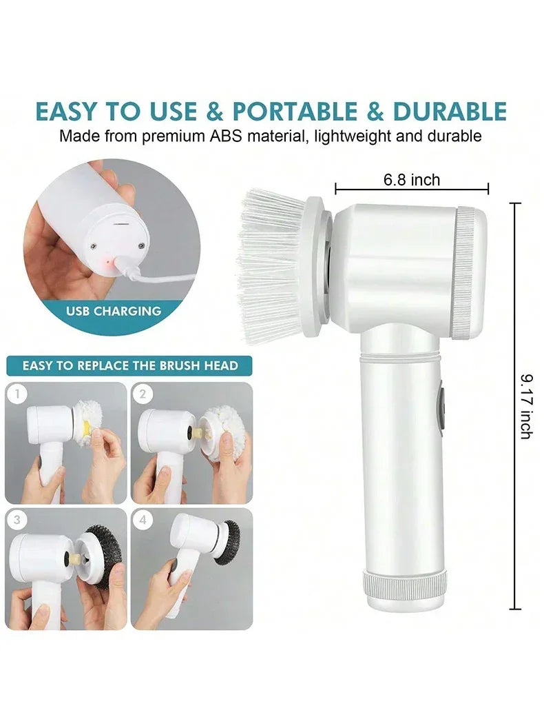 Electric Spin Scrubber Brush