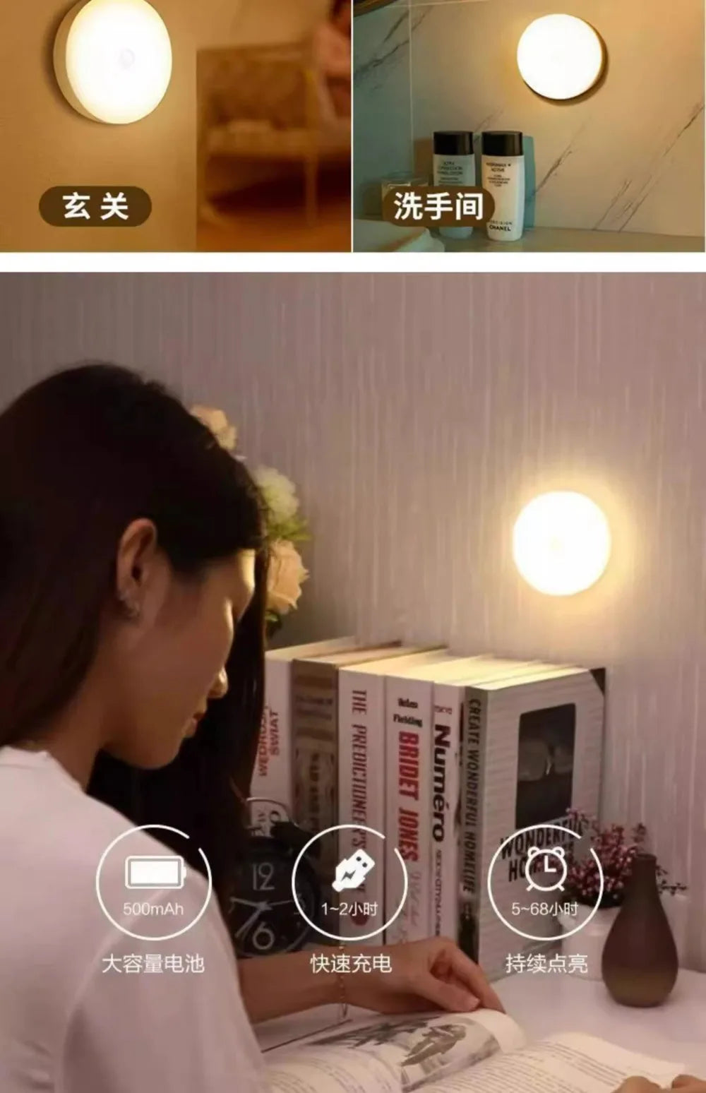 Motion Sensor LED Night Light