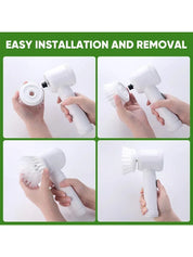 Electric Spin Scrubber Brush