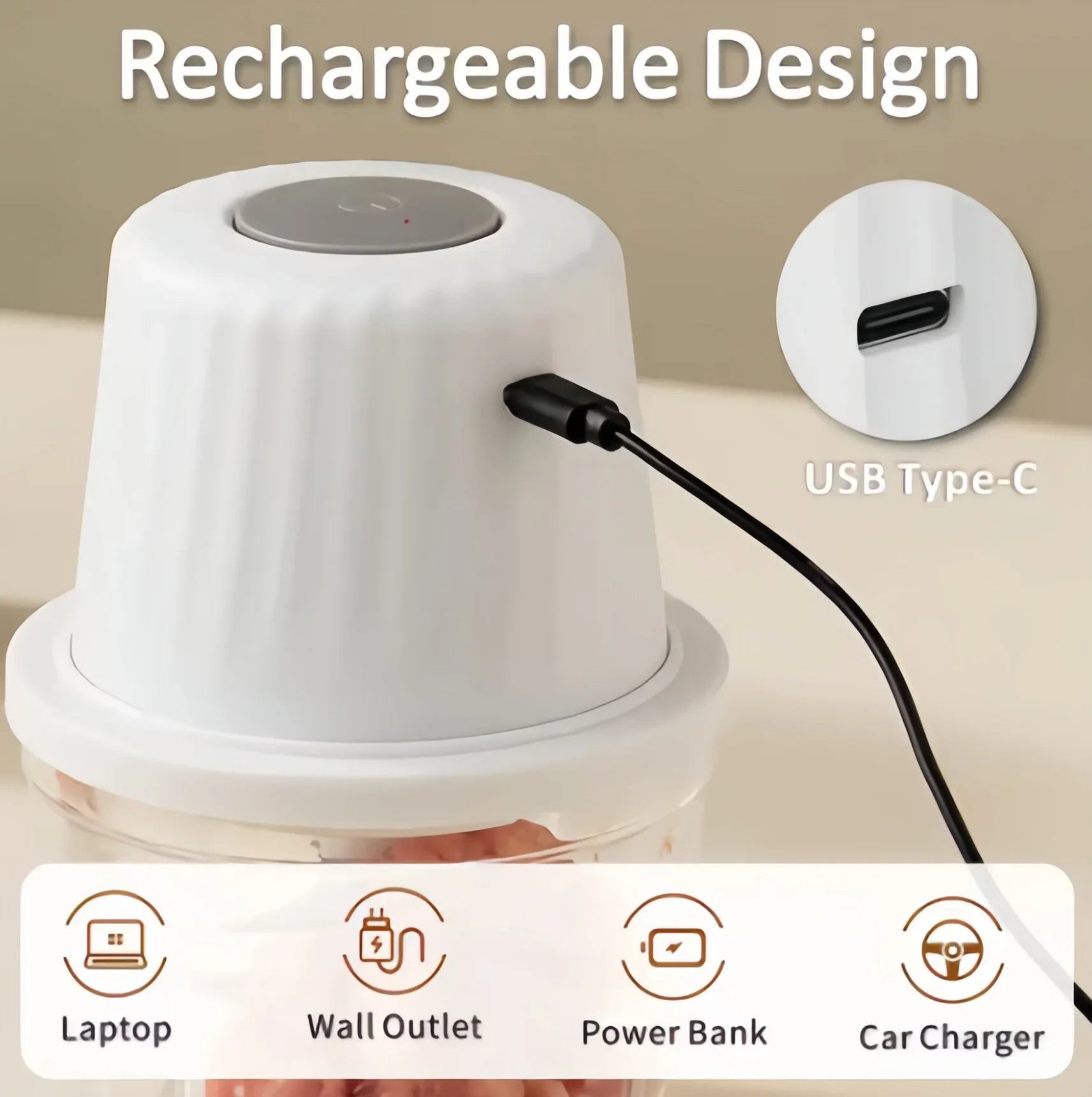 Electric Food Chopper